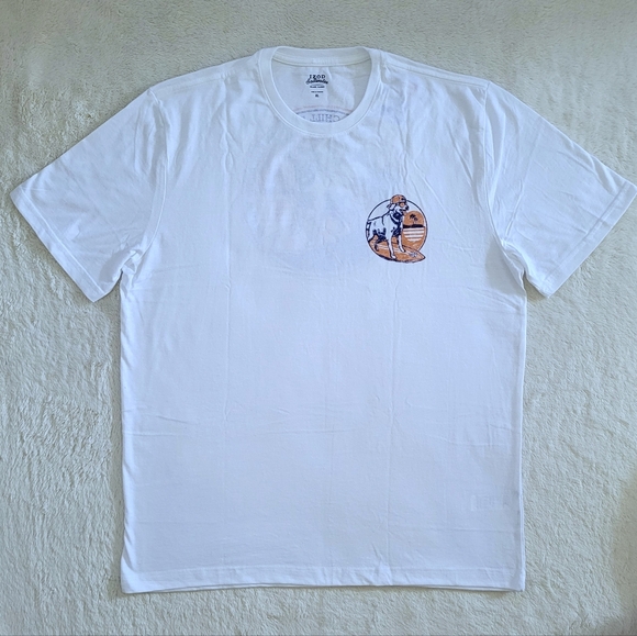 IZOD Saltwater🌊 "Chill Days On The Open Waves" Graphic Tee👕 - NWT - Picture 10 of 15